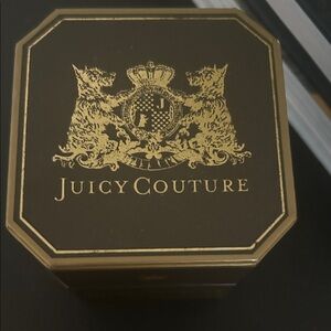 Juicy Couture Brown Box with Gold Crest